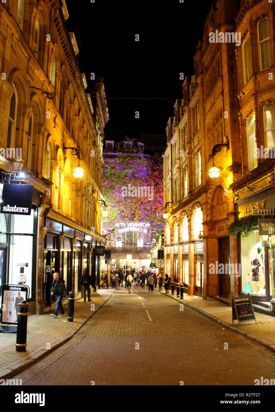 Birmingham der Frankfurter Weihnachtsmarkt Stockfoto