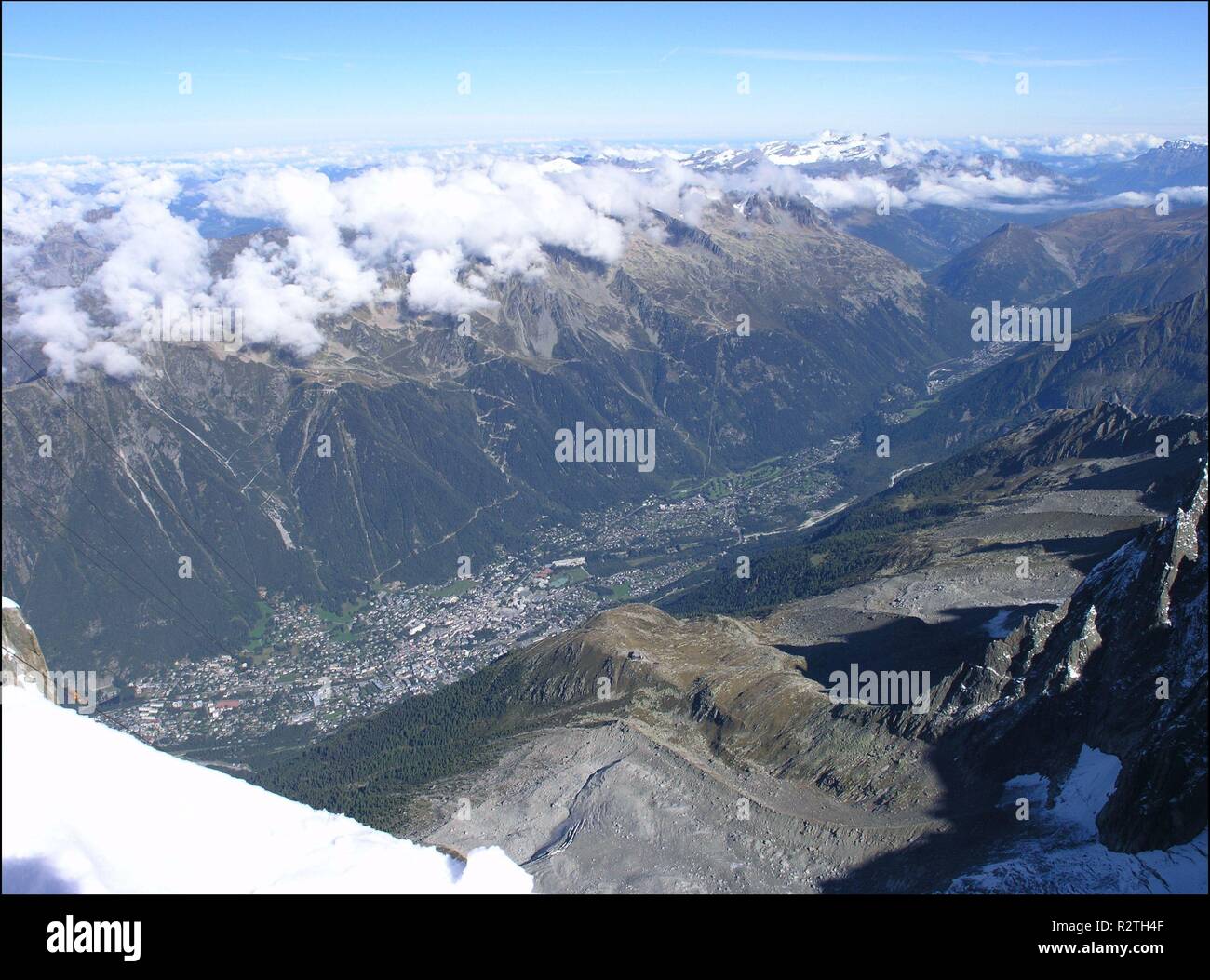 Chamonix Stockfoto