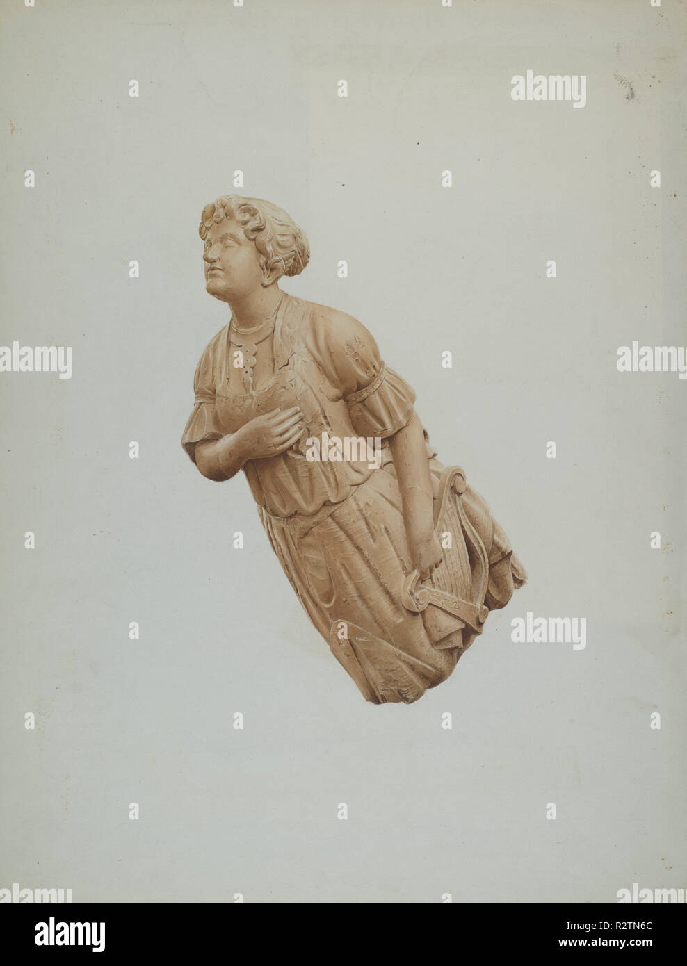 "Der Rhein" Aushängeschild. Stand: 1935/1942. Maße: gesamt: 54,3 x 40,6 cm (21 3/8 x 16 in.). Medium: Aquarell, Graphit und Farbstift auf Papier. Museum: Nationalgalerie, Washington DC. Autor: ROSAMOND S. Grau. Stockfoto