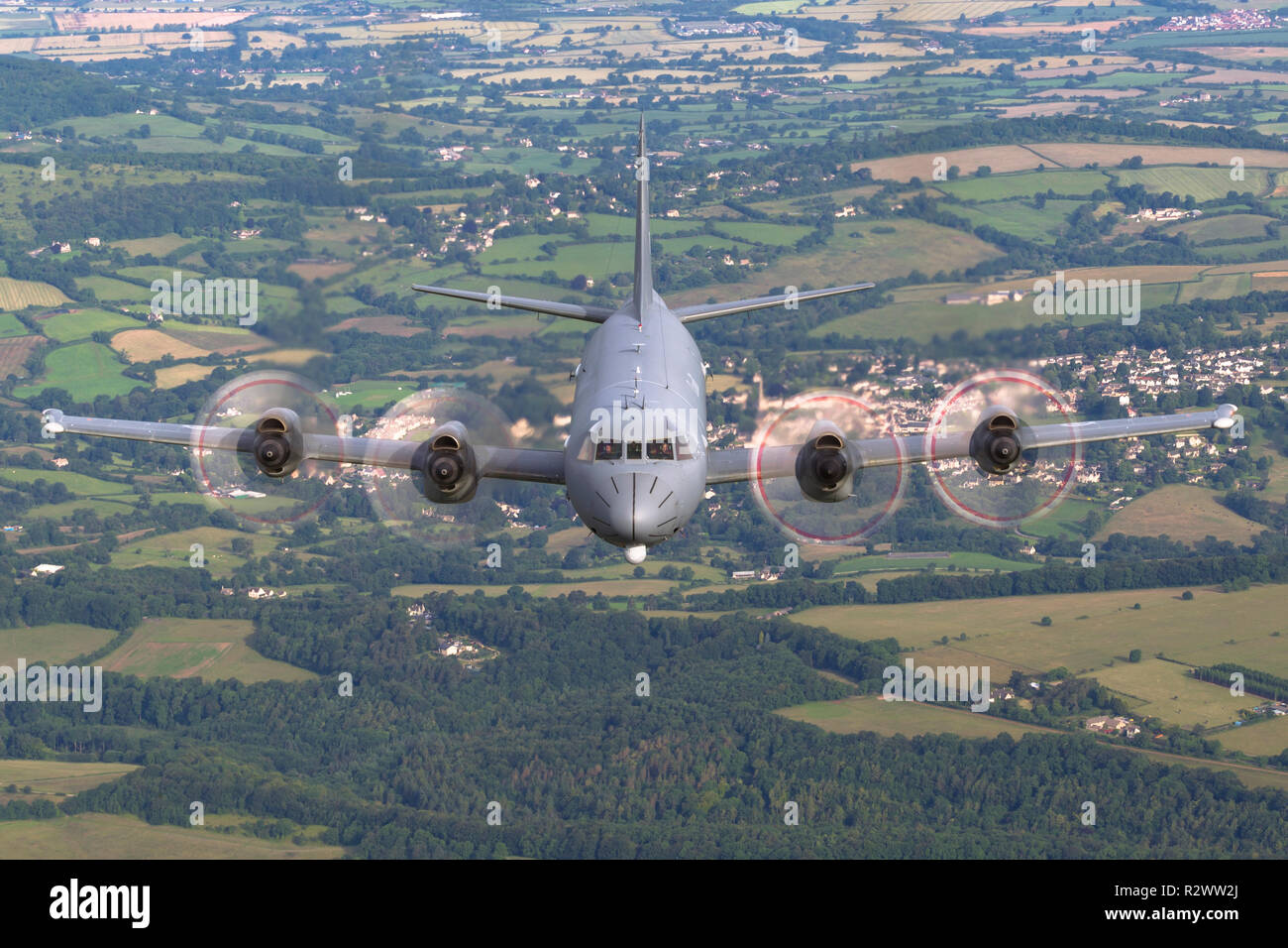 Die Lockheed CP-140 Aurora ist eine maritime Patrol aircraft von der Royal Canadian Air Force betrieben. Das Flugzeug ist auf die Lockheed P-3 Orion Luft Stockfoto