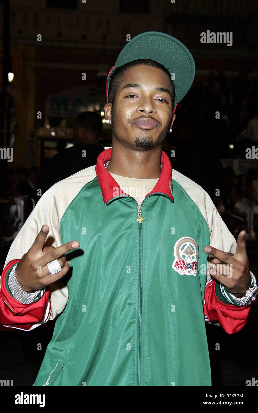 CHINGY Get Rich or Die Tryin' Welt PREMIER CHINESE THEATRE HOLLYWOOD, Los Angeles, USA, 02. November 2005 Stockfoto