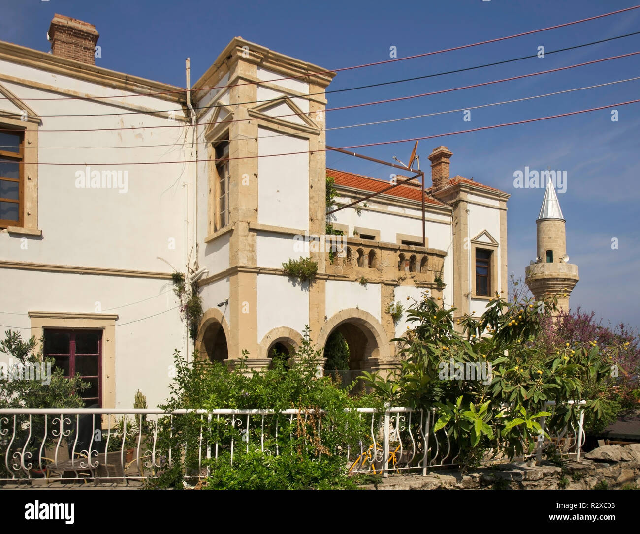 Alte Bezirk Kyrenia. Zypern Stockfoto