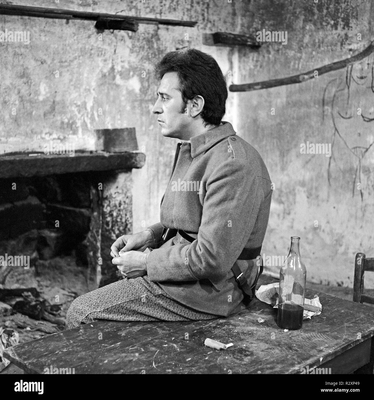 Die Fremde, Fernsehfilm, Deutschland 1972, Regie: carlheinz Caspari, Darsteller: Istvan Bury Stockfoto