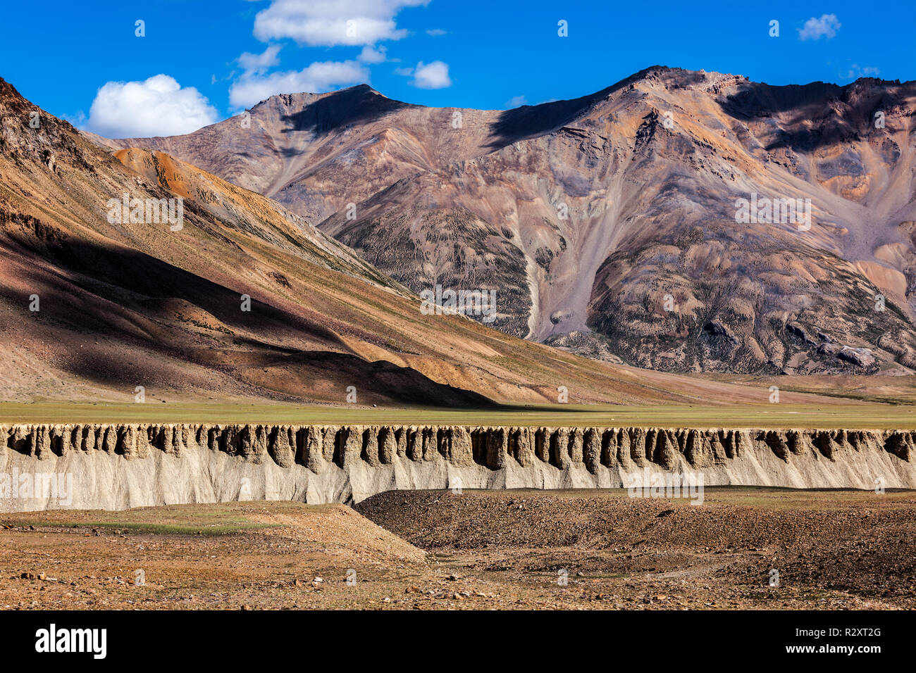 Landschaft im Himalaya. Himchal Pradesh, Indien Stockfoto