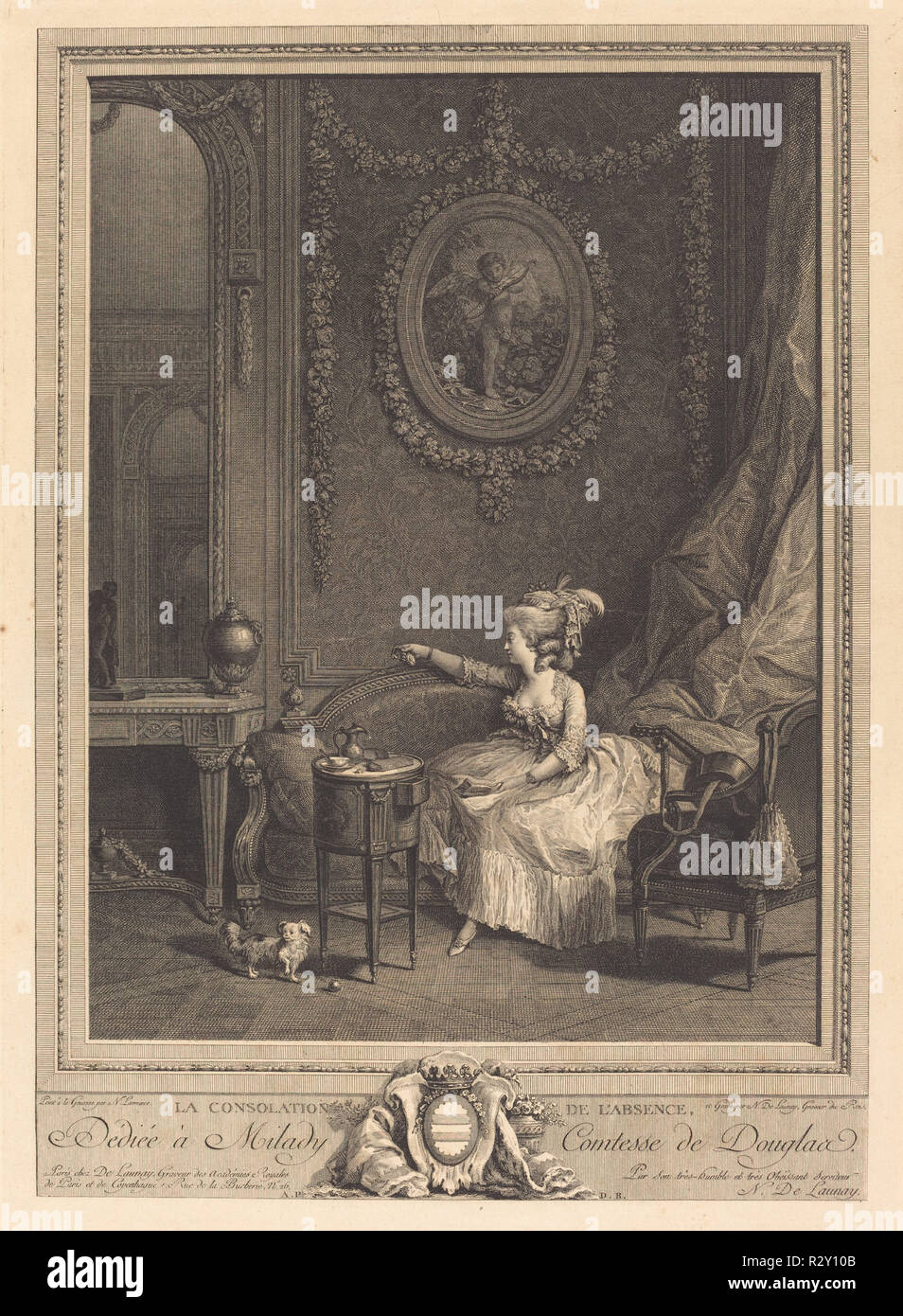 La Trost De L Fehlen Stand 1785 Medium Radierung Und Gravur