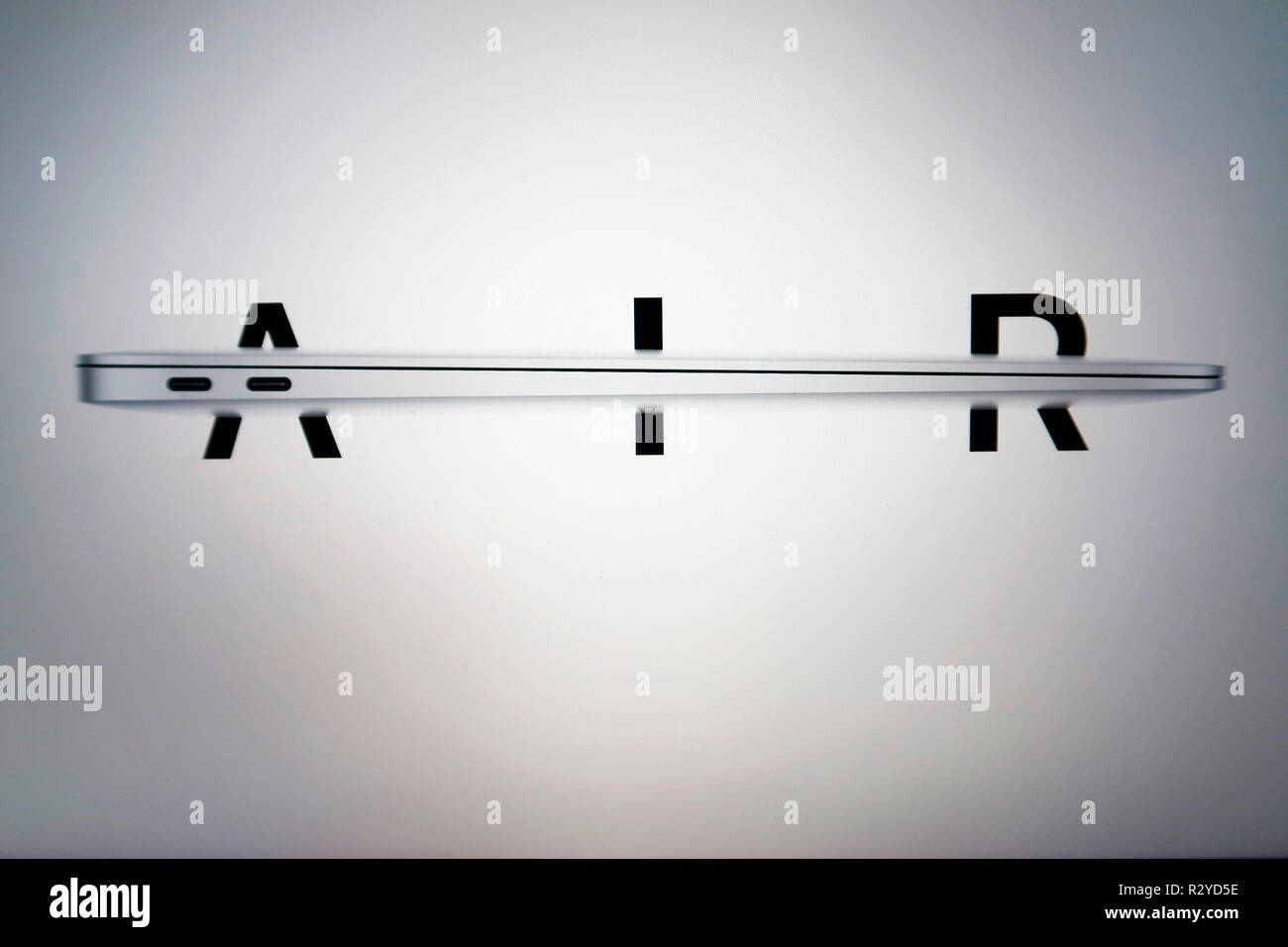 MacBook Air 2018 Stockfoto