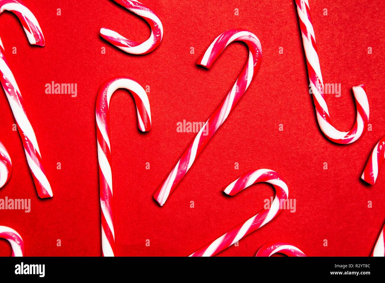 Leuchtend rote Papier Hintergrund Textur Stockfoto