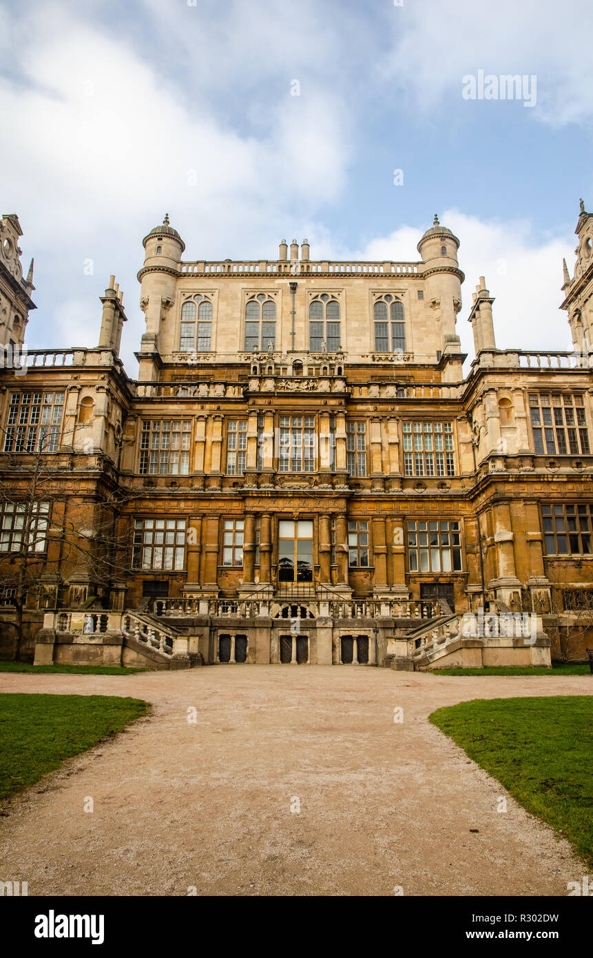 Wollaton Hall in Nottingham, Großbritannien Stockfoto