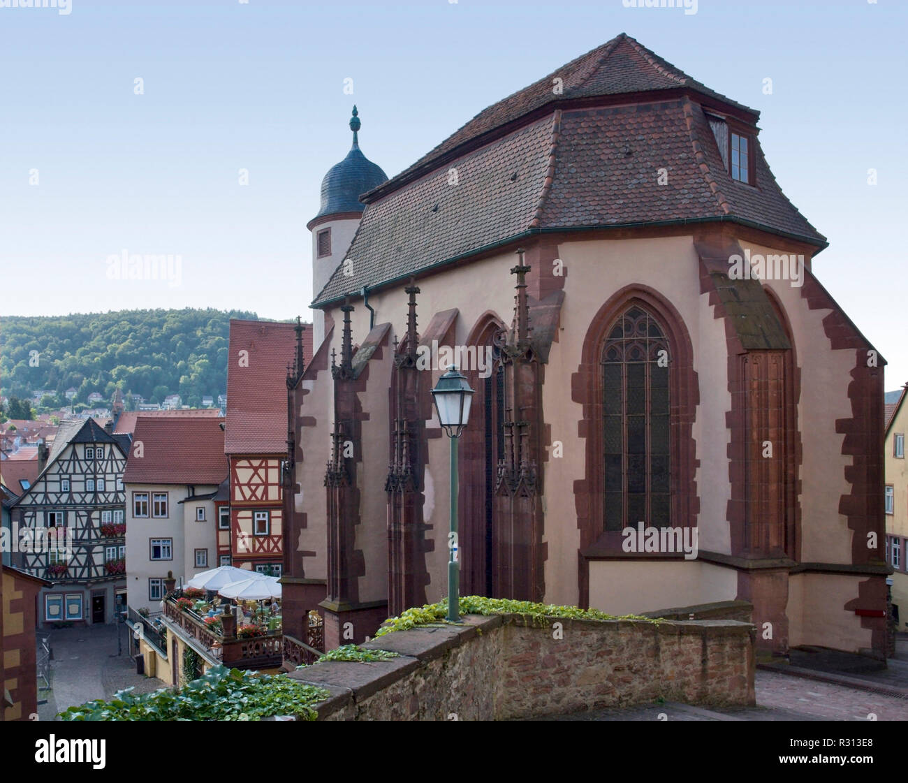 Kilianskapelle in Wertheim am Main Stockfoto