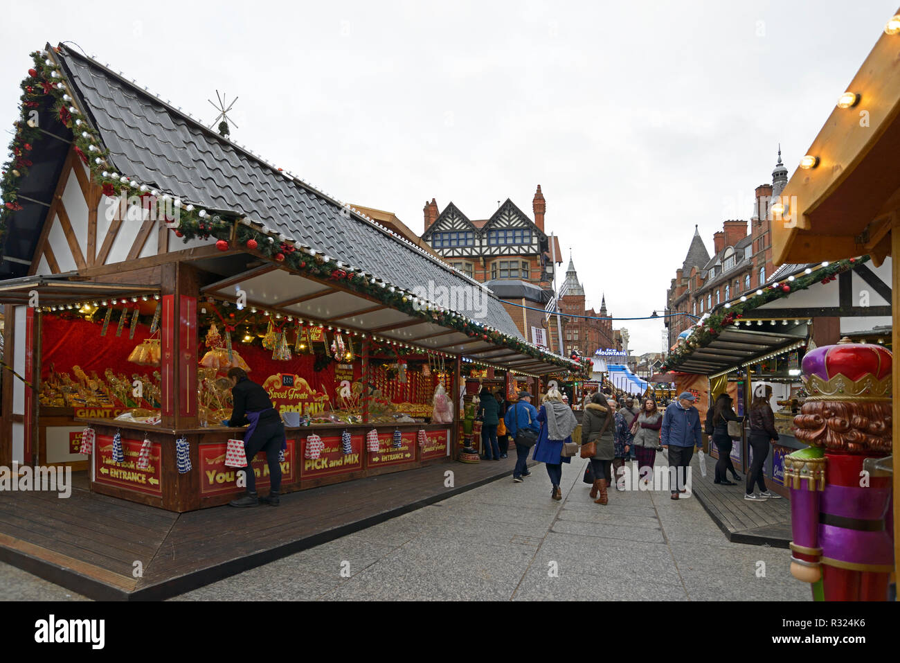 Winter Wonderland, Nottingham Stockfoto