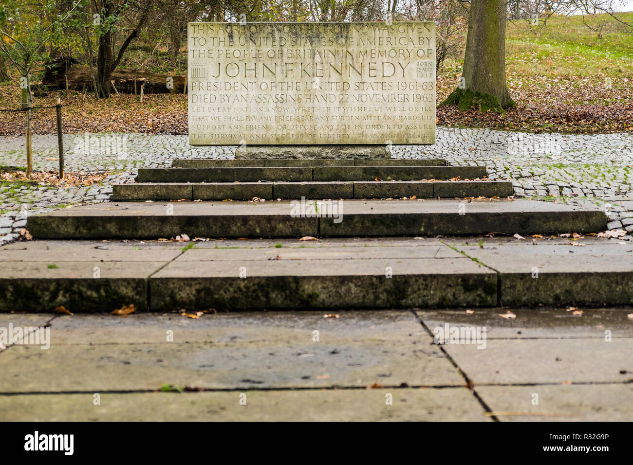 Kennedy Memorial Stockfoto