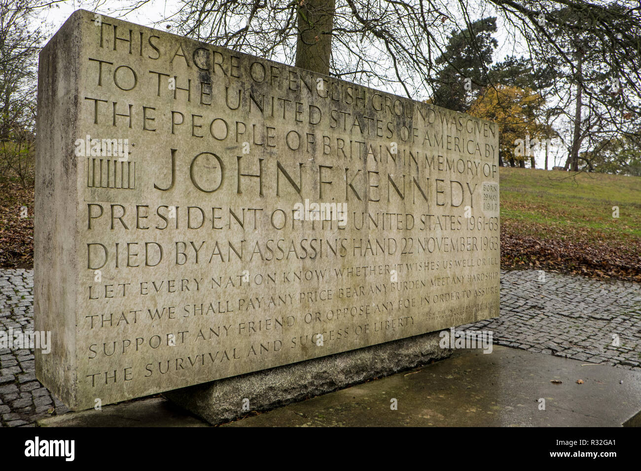 Kennedy Memorial Stockfoto