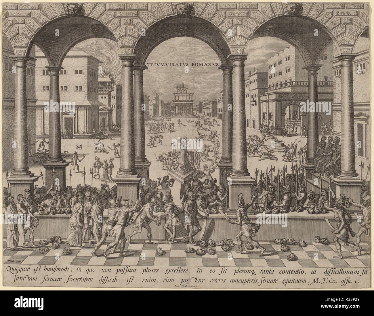 Romisches Triumvirat Stockfotos Und Bilder Kaufen Alamy