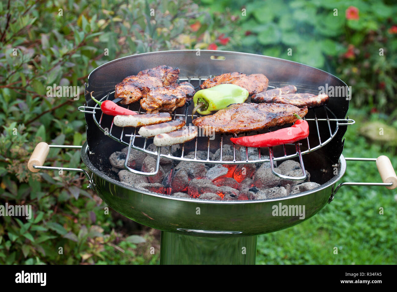 Grill Stockfoto