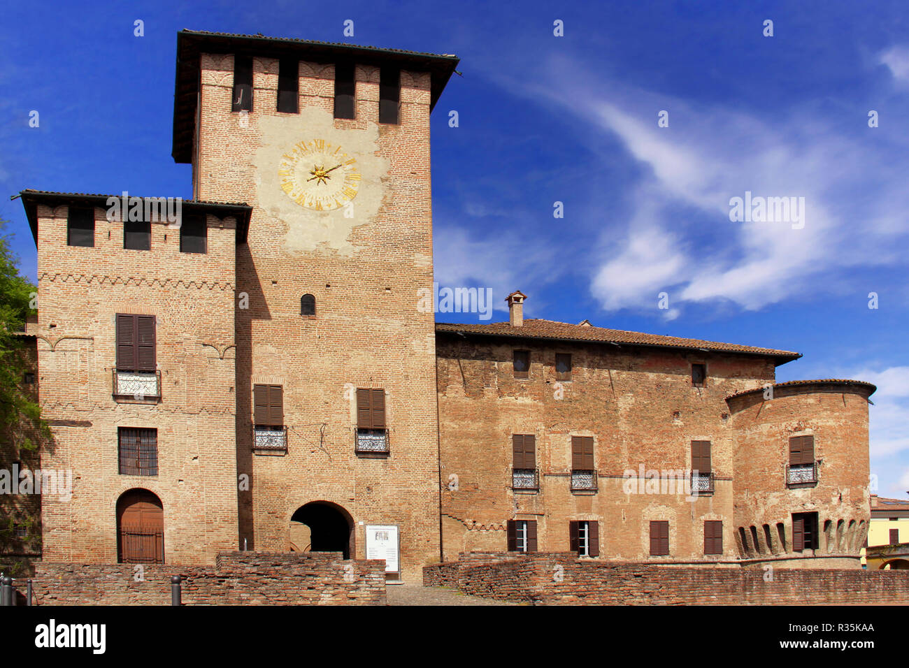 Fontanellato in der Lombardei Stockfoto