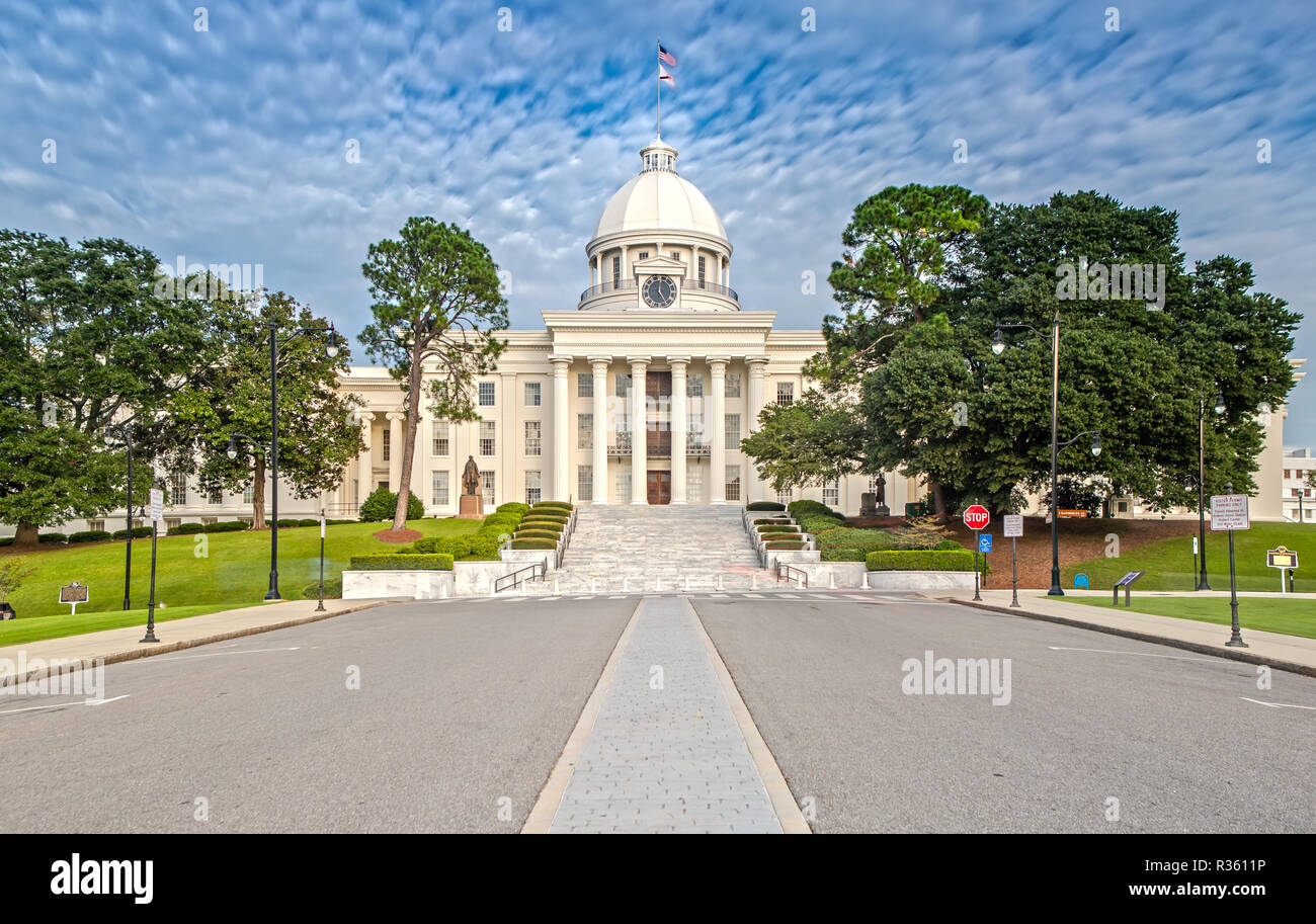 Alabama State Capitol in Montgomery Stockfoto
