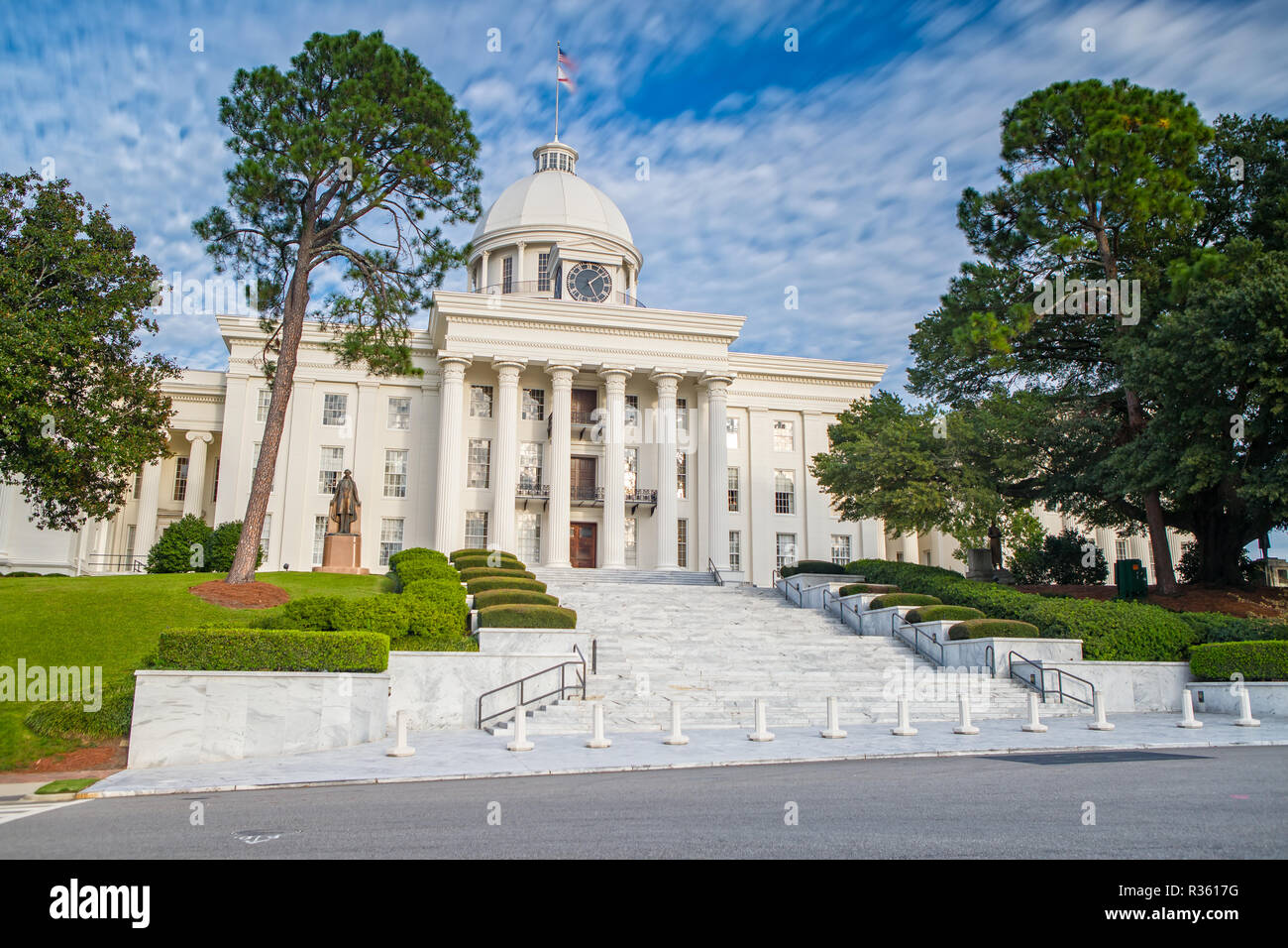 Alabama State Capitol in Montgomery Stockfoto