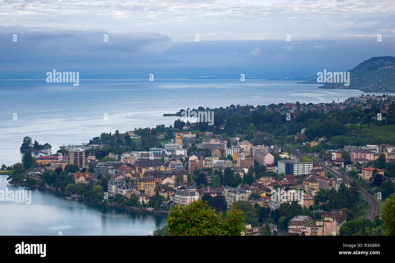 Vevey Stockfoto