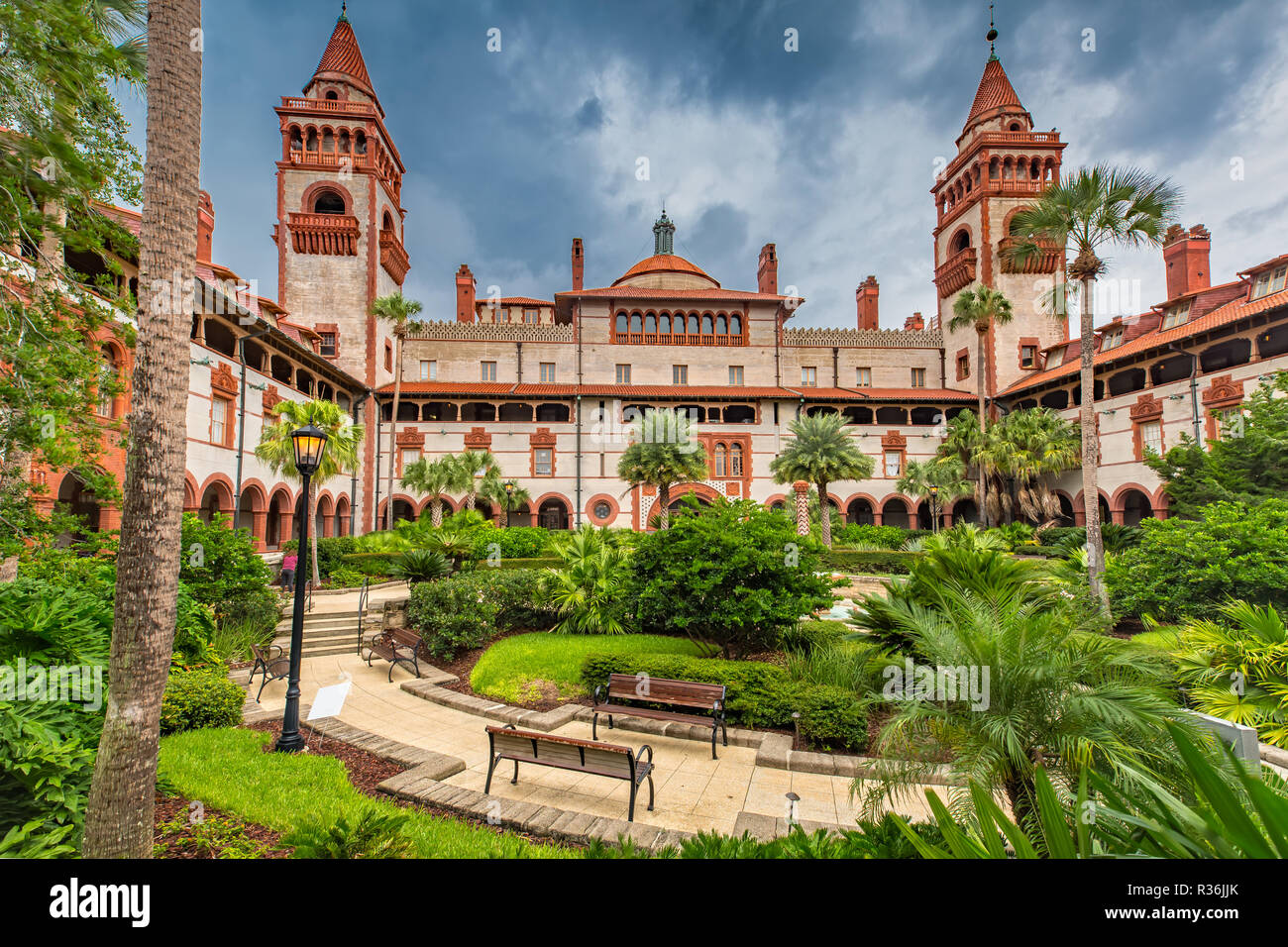 Flagler College in St. Augustine, Florida Stockfoto
