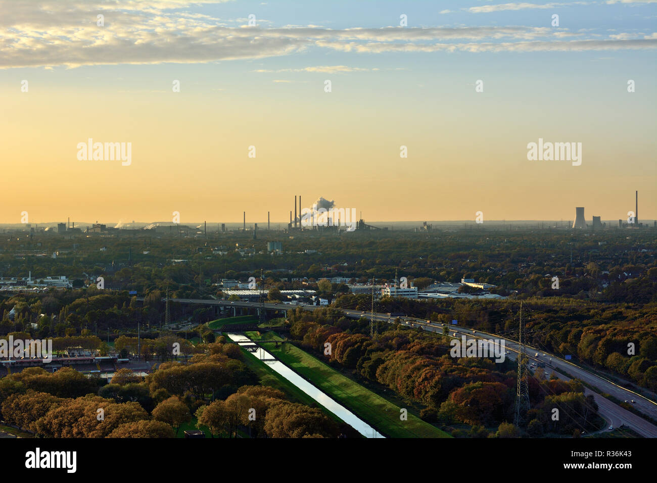 Ruhr Stockfoto