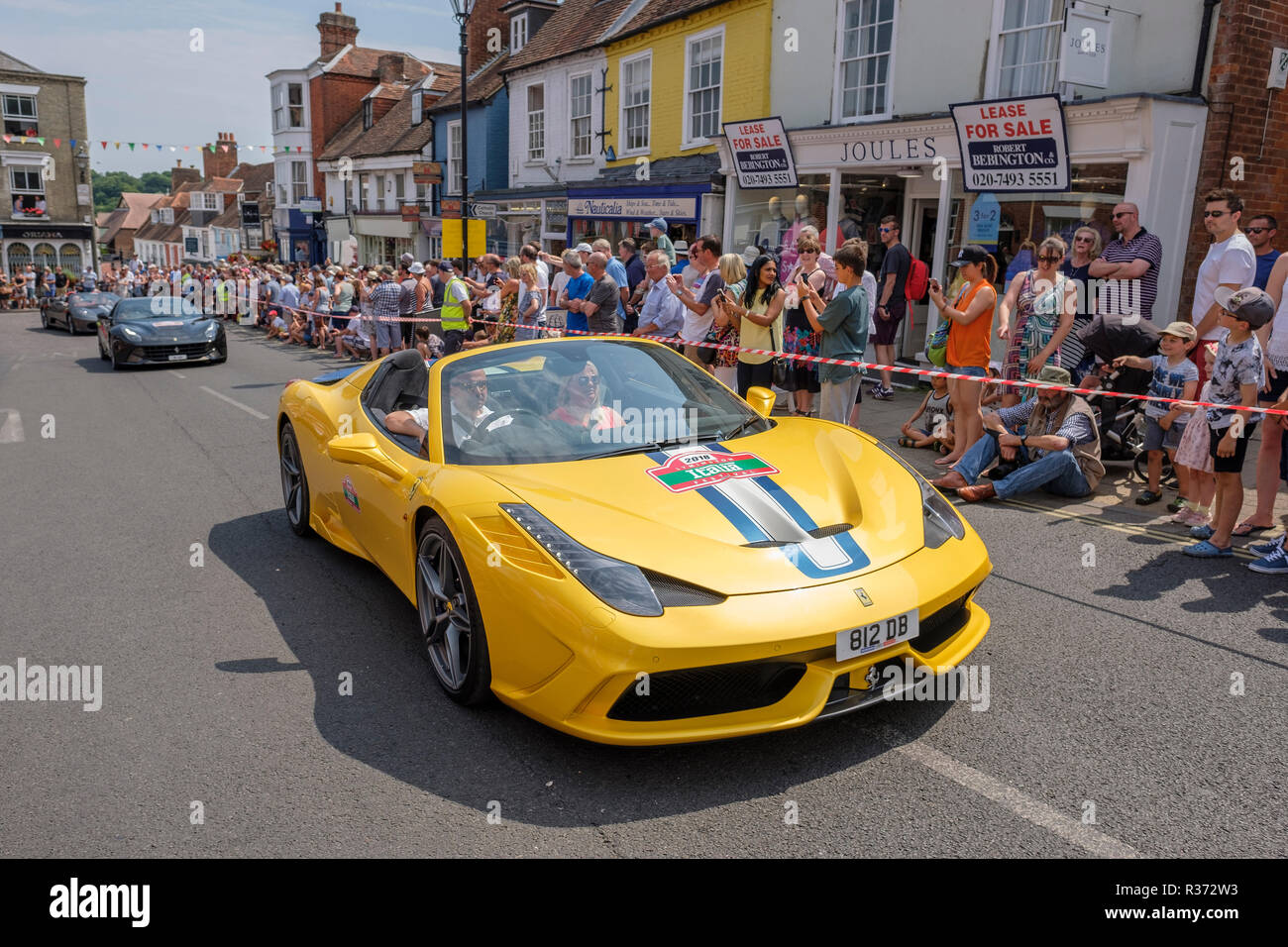 Lymington Italia Festival 2018 Stockfoto