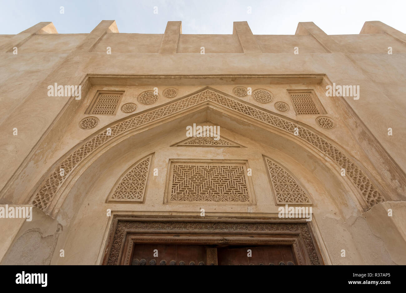 Bahrain das älteste Architekturen Stockfoto