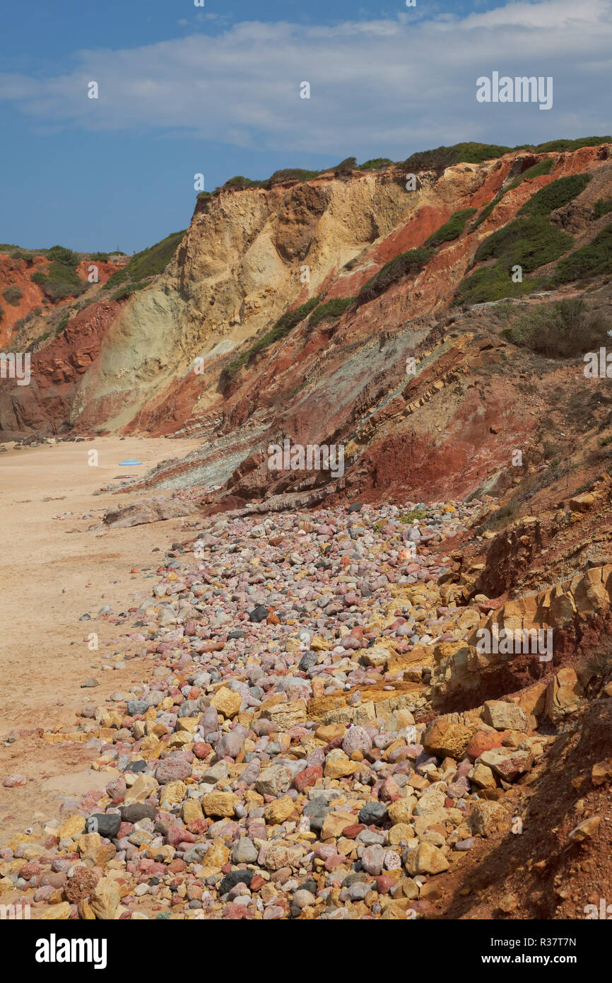 Praia do Amado, Algarve Stockfoto