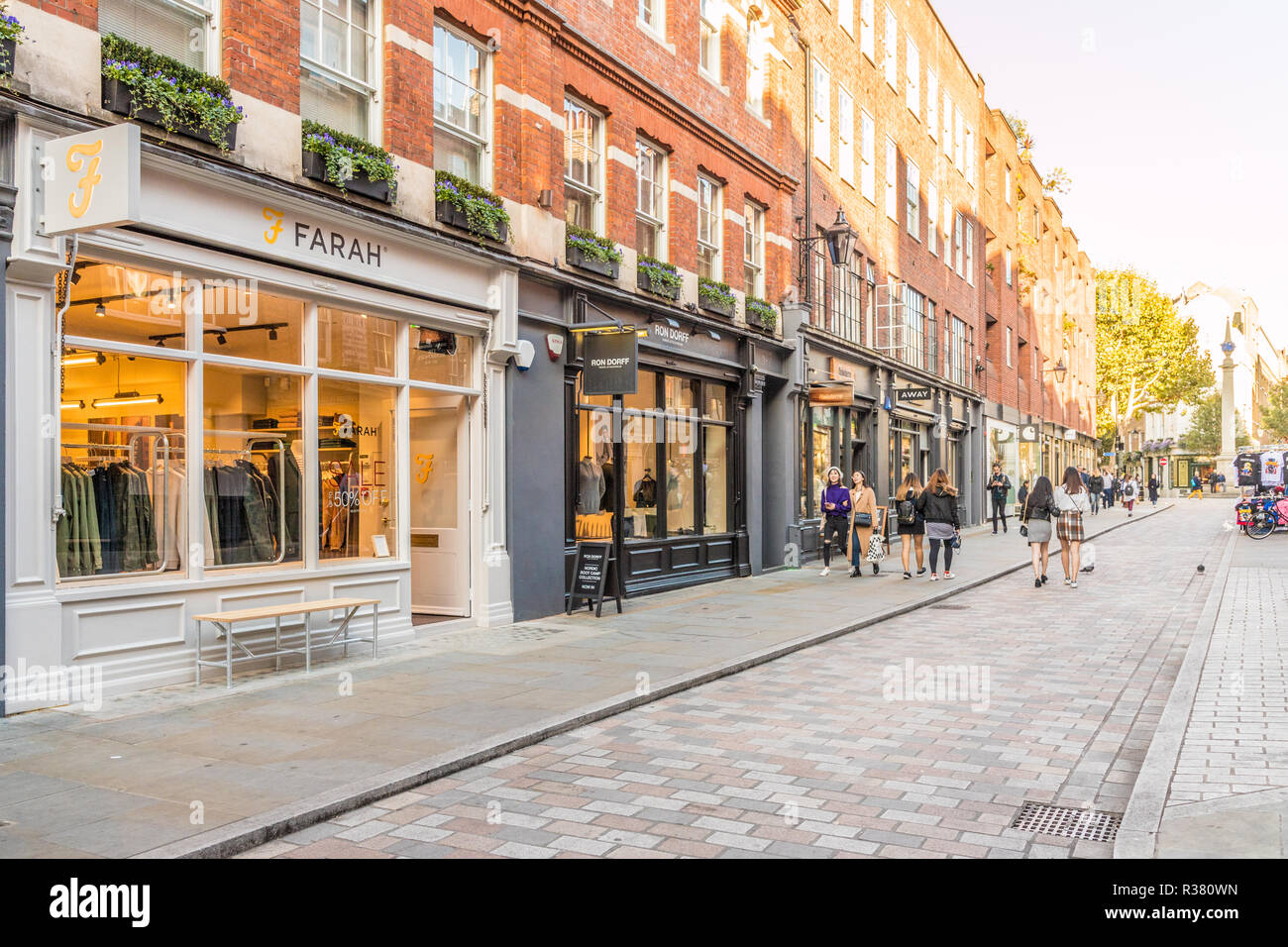 Eine typische Ansicht in London Stockfoto Eine typische Ansicht in London Stockfoto