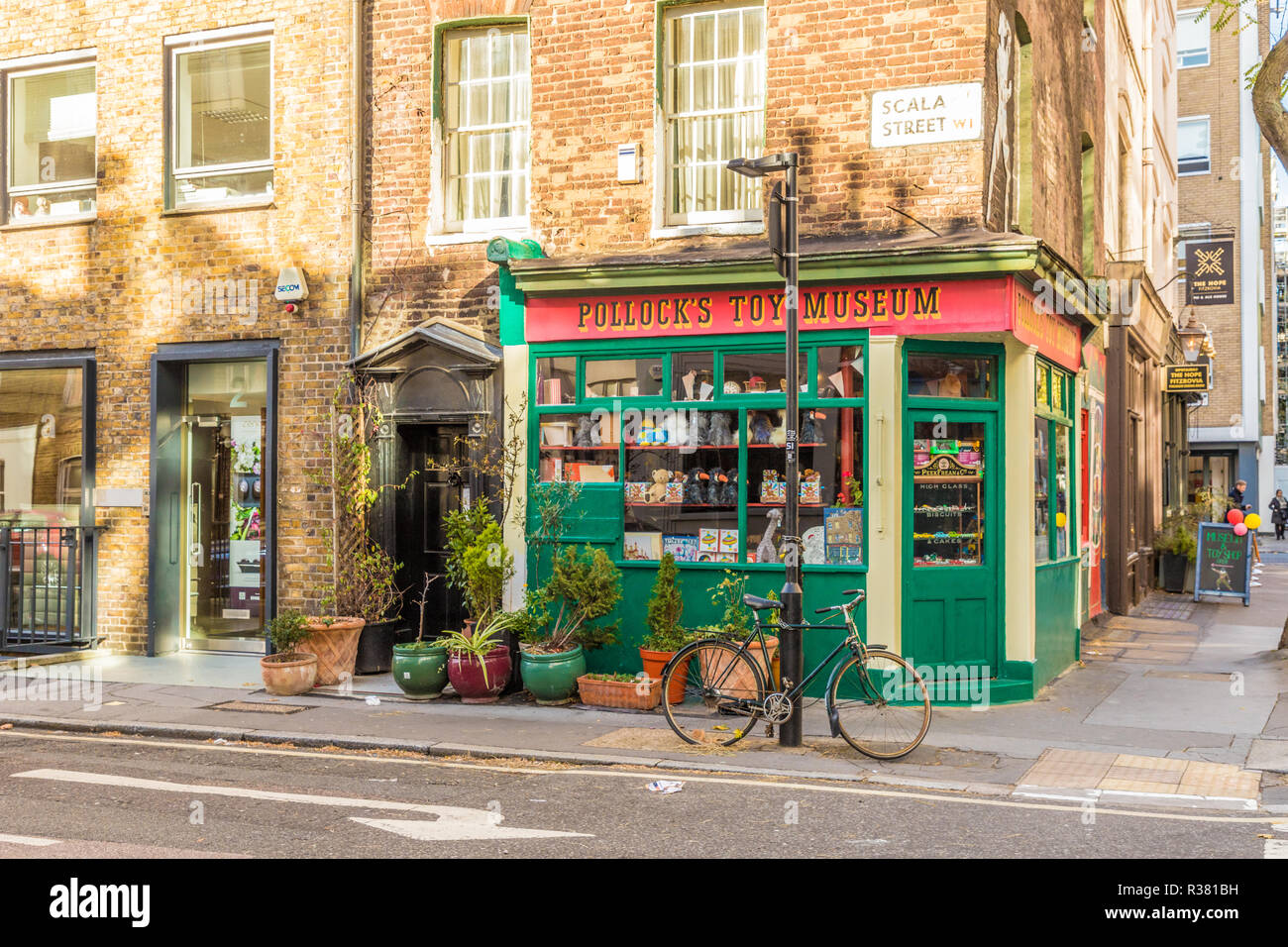 Eine typische Ansicht in London Stockfoto