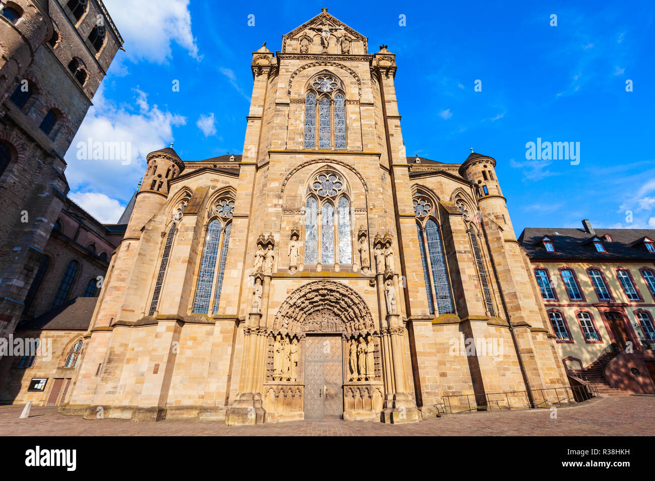 Liebfrauenkirche oder Kirche Unserer Lieben Frau in Trier Stadt in Deutschland Stockfoto