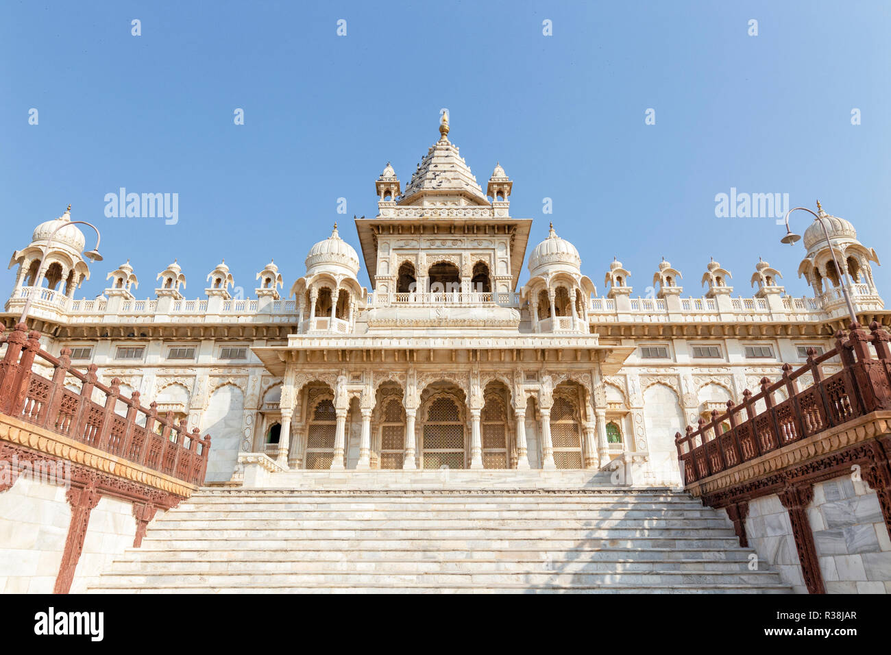 Die Jaswant Thada Kenotaph in Jodhpur Indien Stockfoto