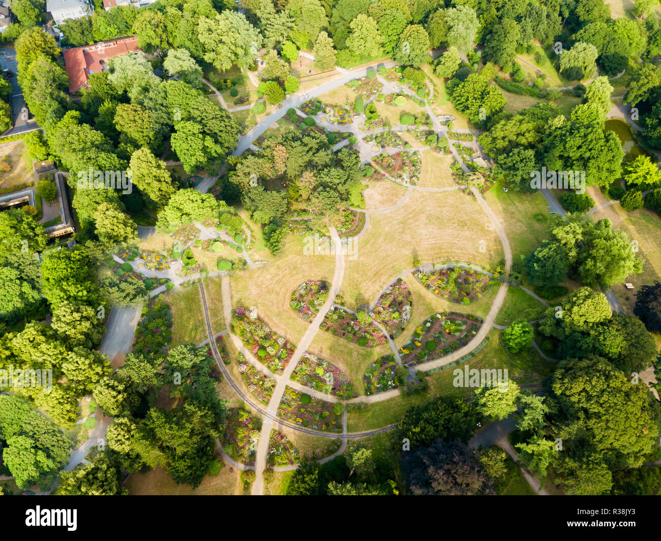 Der Westfalenpark ist eine Erholung öffentlicher Bereich in Dortmund, Deutschland Stockfoto