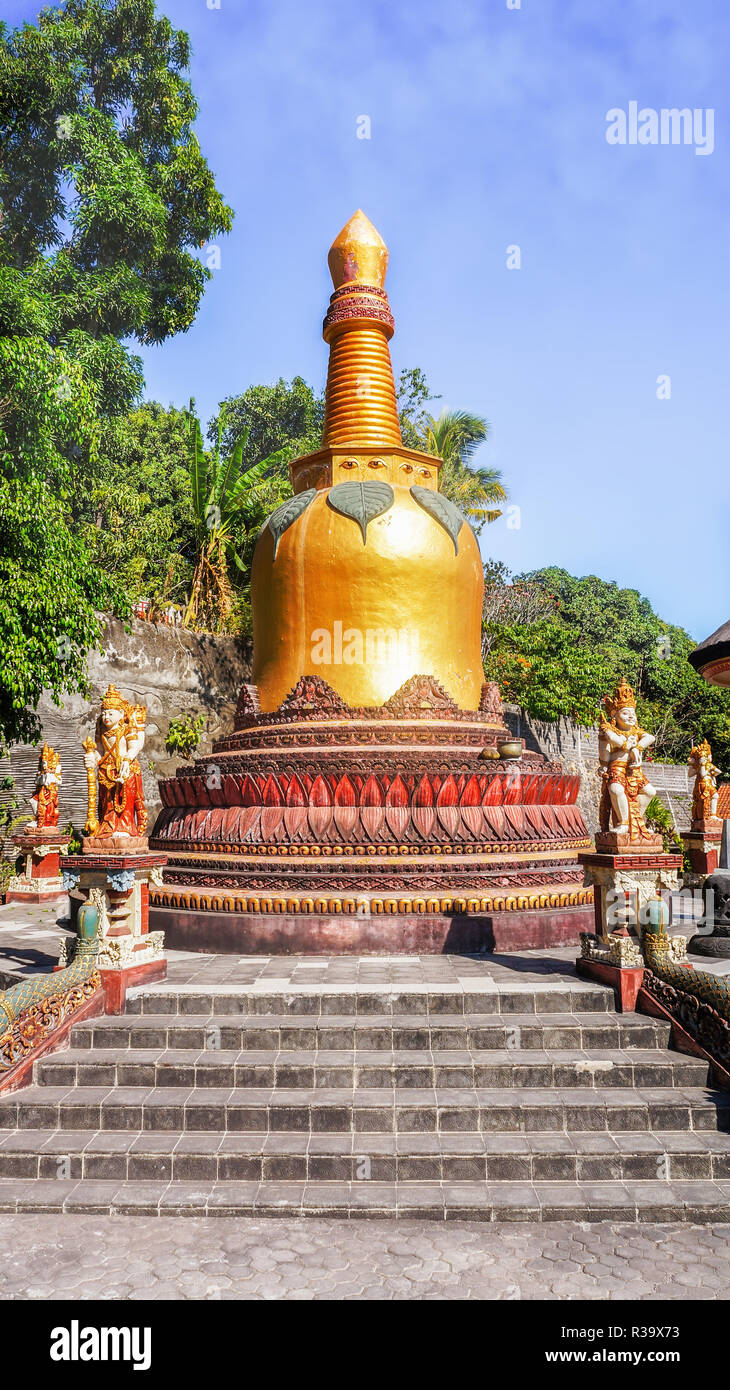 Tempel Brahmavihara-arama Banjar Bali, Indonesien Stockfoto