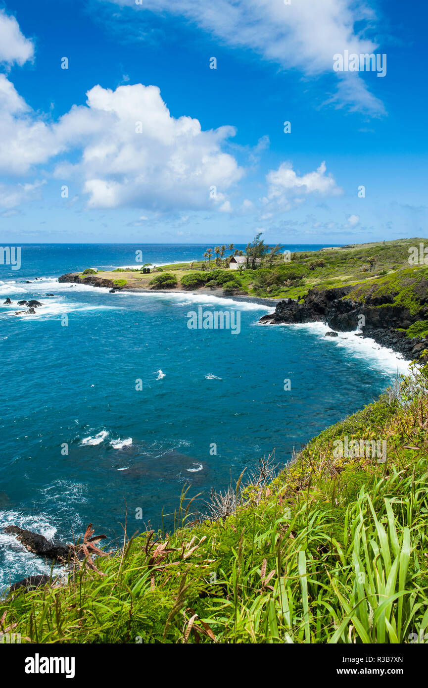 Ostküste von Maui, Hawaii, USA Stockfoto