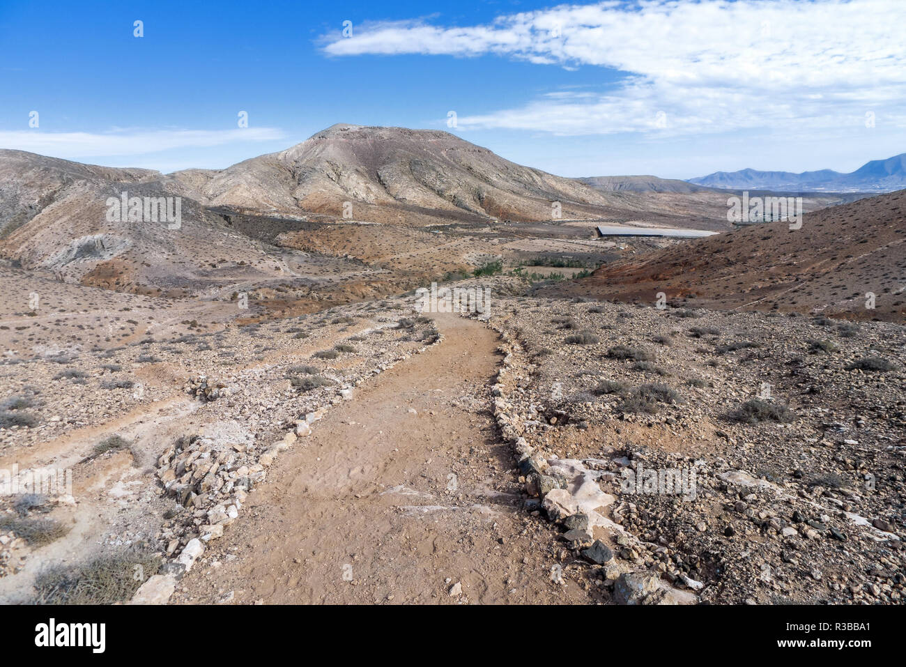 Fuerteventura - Wallfahrt in Cardon massiv Stockfoto