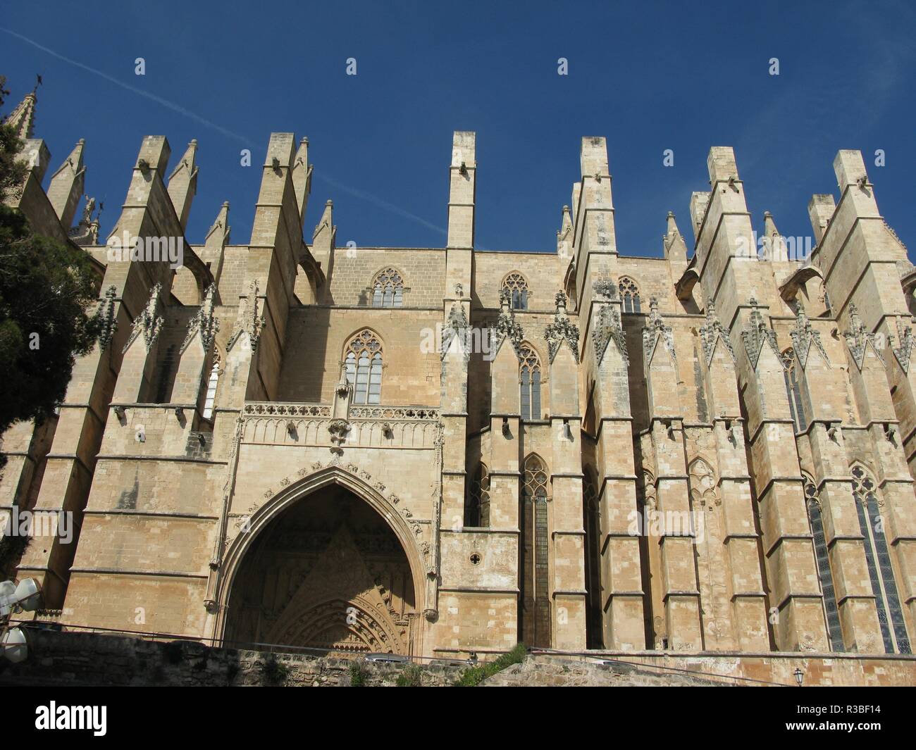 Kathedrale von Palma De mallorca Stockfoto