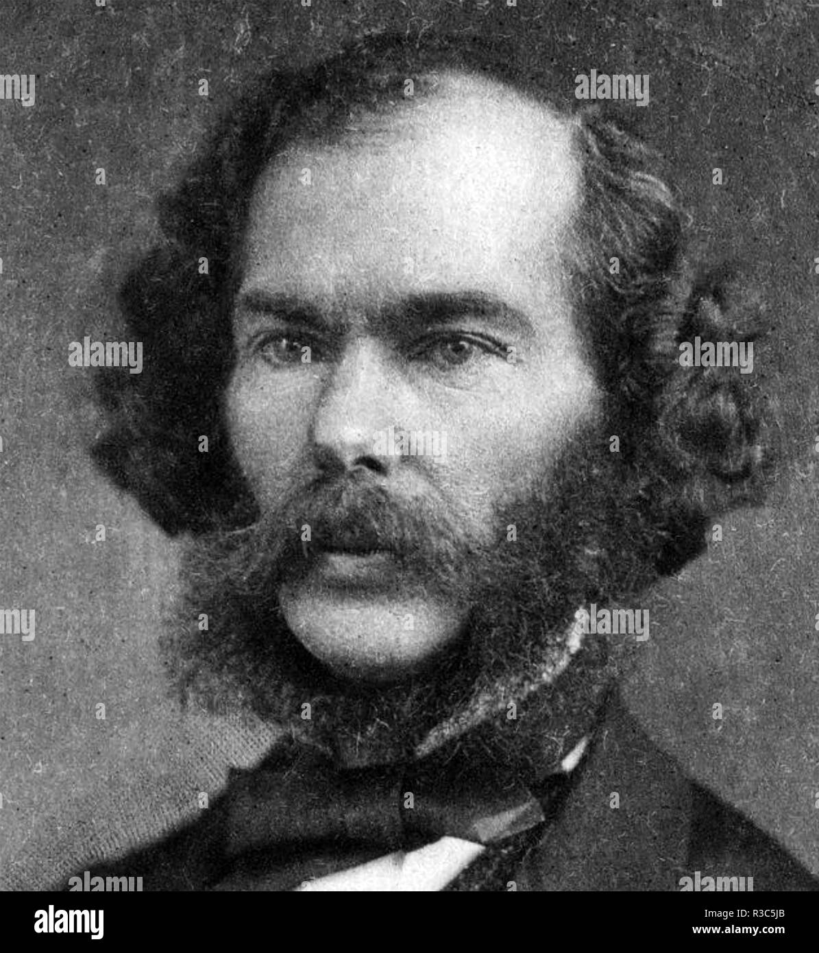 GEORGE LEWES (1817-1878), englischer Philosoph und Literaturkritiker, Partner von George Eliot (Mary Ann Evans) Stockfoto