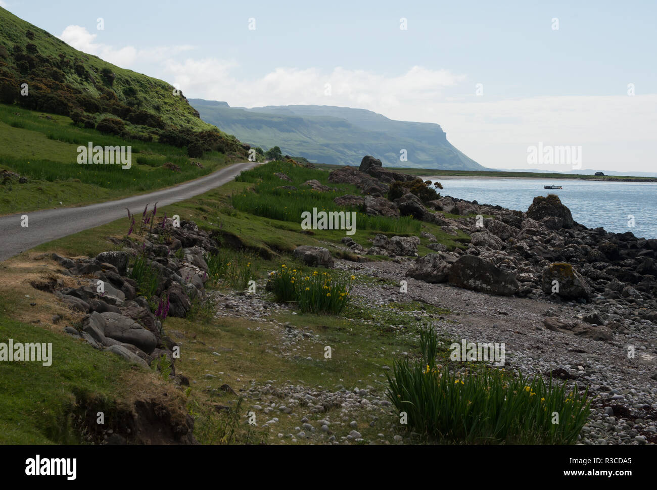 Loch Na Keal, Isle of Mull, Schottland Stockfoto