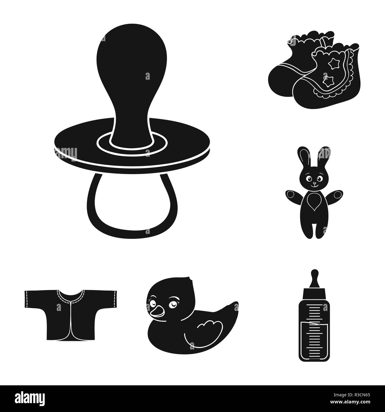 Geburt Eines Babys Schwarze Symbole In Der Sammlung Fur Design Neugeborene Und Zubehor Vektor Symbol Lieferbar Abbildung Stock Vektorgrafik Alamy