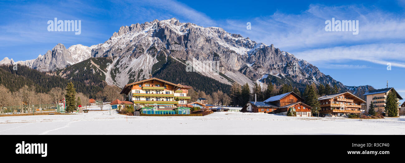 Österreich, Steiermark, Ramsau am Dachstein, Dachstein-Gebirge Stockfoto