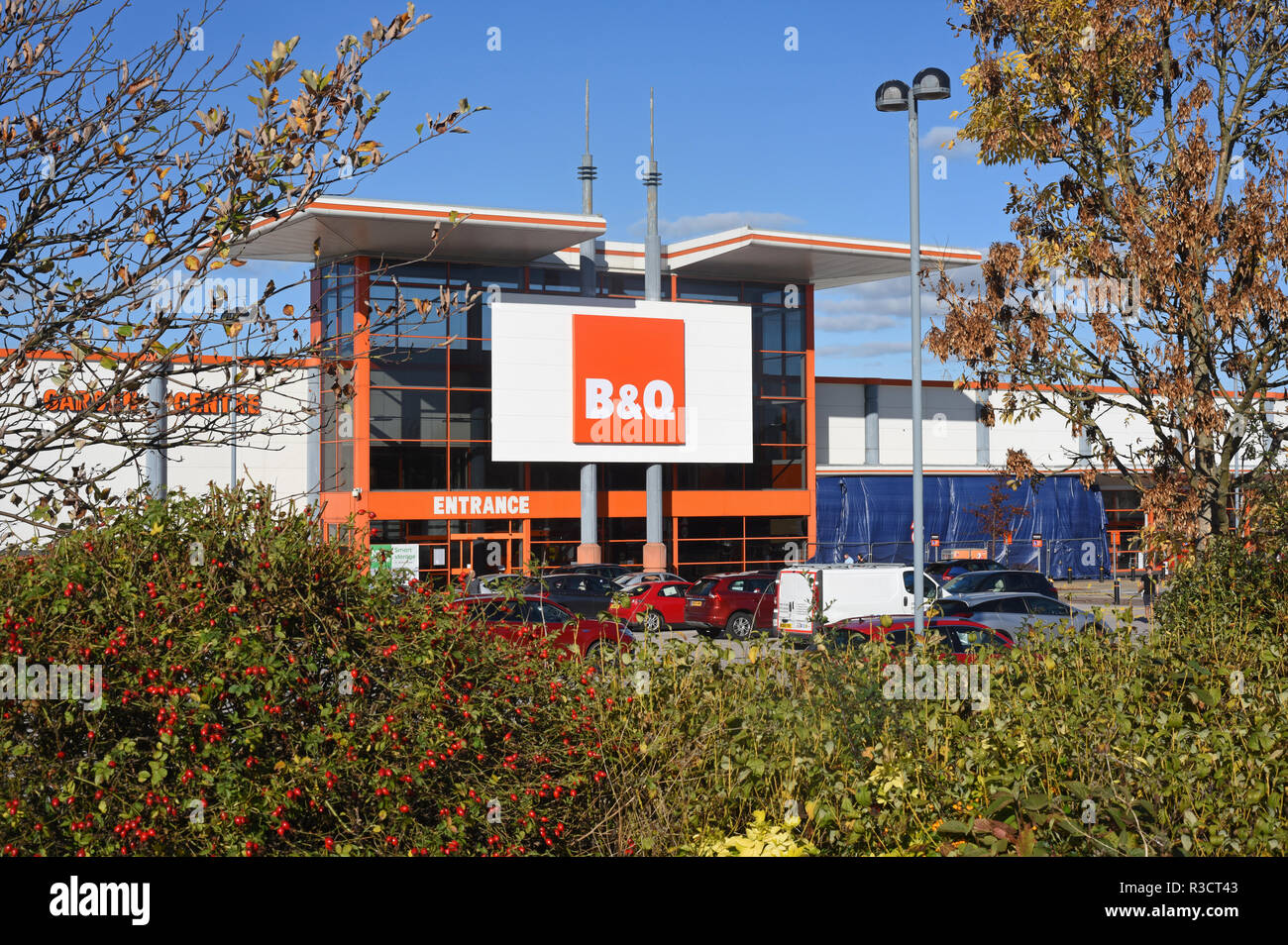 B&q store York yorkshire United Kingdom Stockfoto