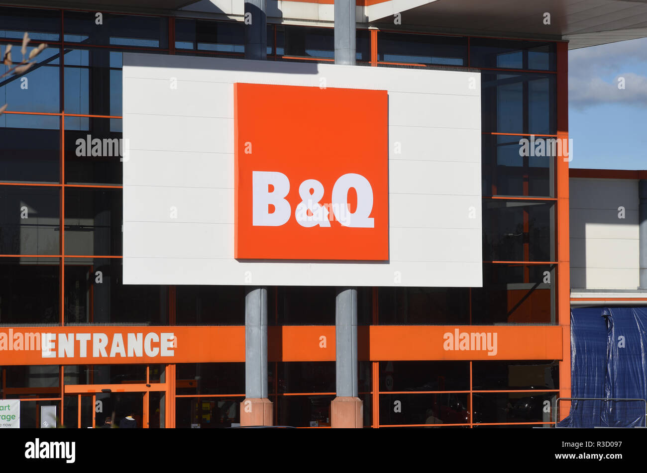 B&q store York yorkshire United Kingdom Stockfoto