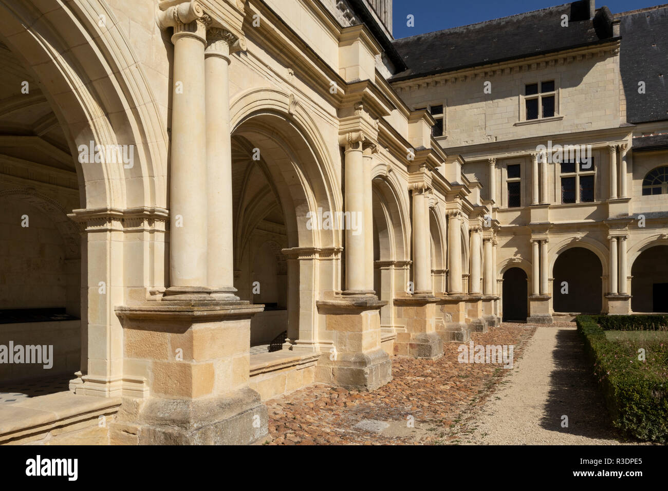Abbaye de Fontevraud, Loire, Frankreich Stockfoto