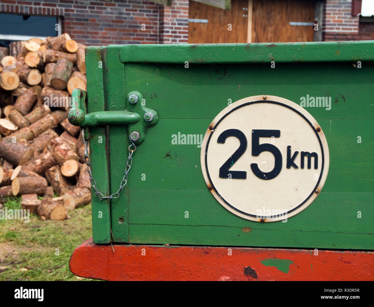 Mindestgeschwindigkeit Stockfoto