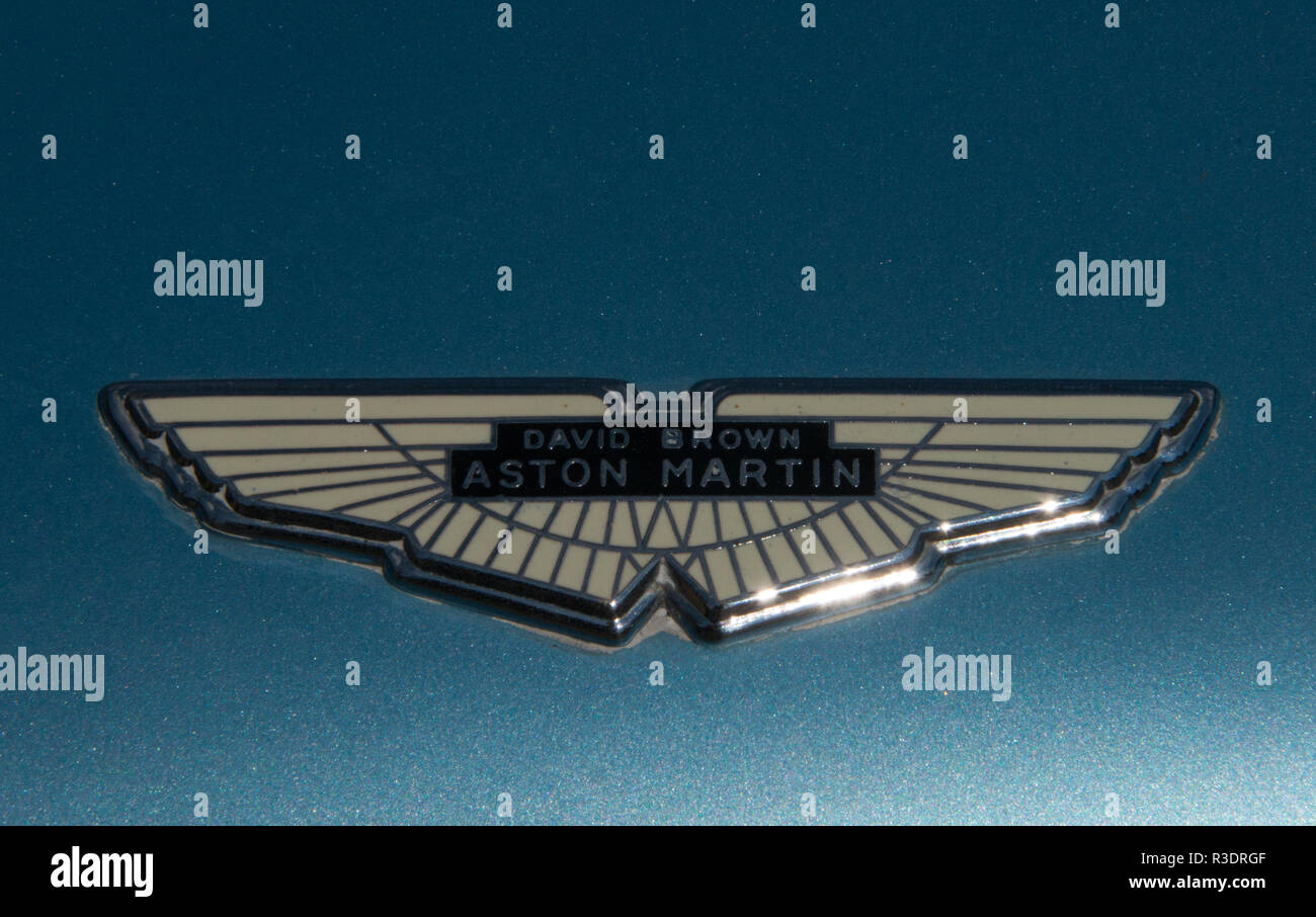 Aston Martin Auto Marque Stockfoto