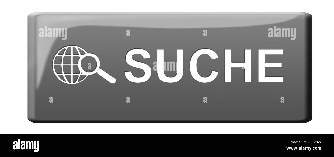 Schaltfläche "suchen" Stockfoto