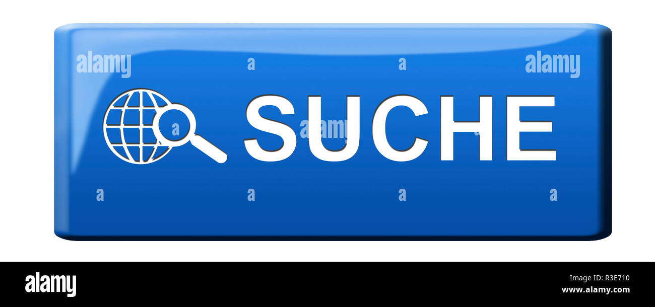 Schaltfläche "suchen" Stockfoto