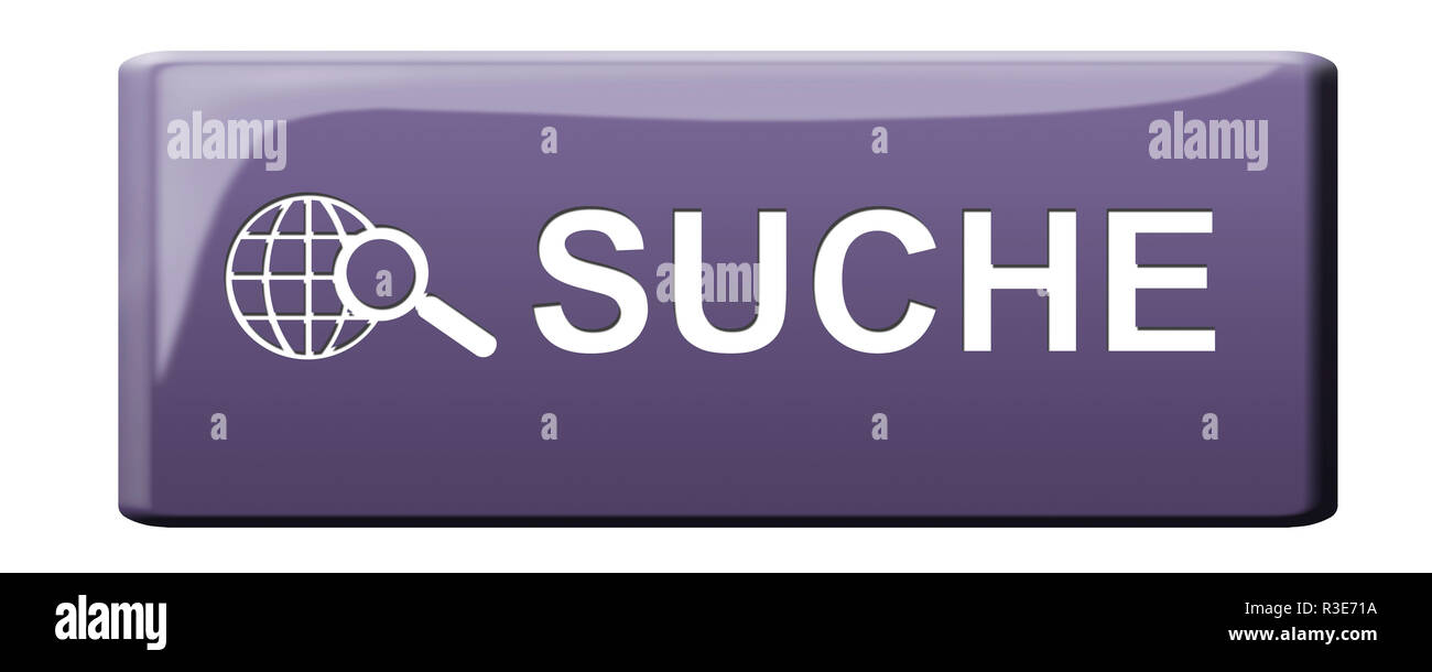 Schaltfläche "suchen" Stockfoto
