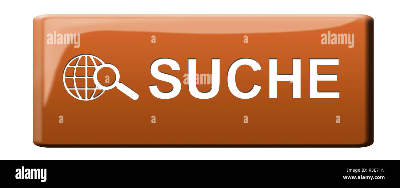 Schaltfläche "suchen" Stockfoto
