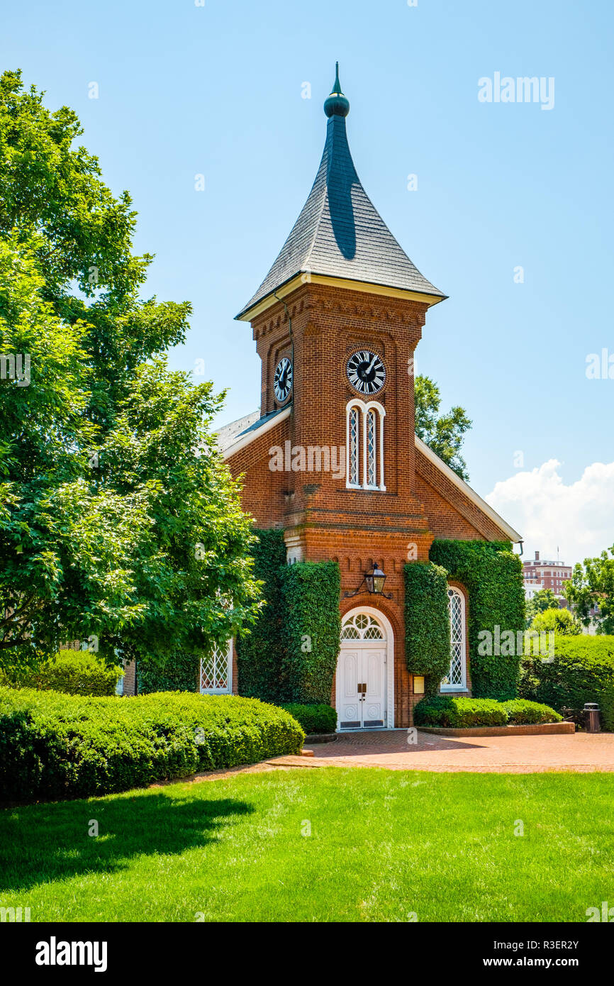 Lee Kapelle und Museum, Washington und Lee University in Lexington, Virginia Stockfoto